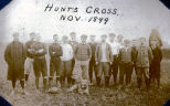 Anfielders at Hunt's Cross, Liverpool November 1899 for a Club football match